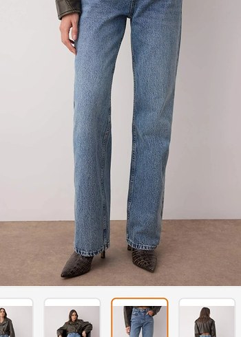 Geniş Paça Wide Leg Jeans - Görsel 4