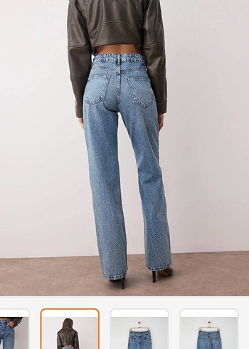 Geniş Paça Wide Leg Jeans - Görsel 2