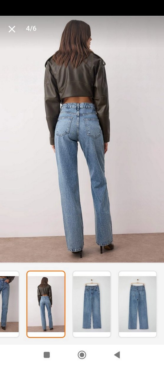 Geniş Paça Wide Leg Jeans - Görsel 2