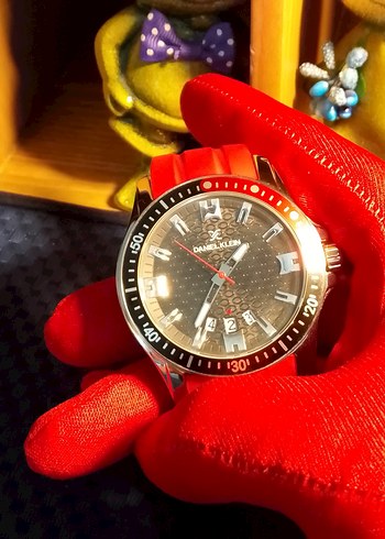 Daniel Klein 
(Kırmızı Biker Erkek Saati) - Görsel 3