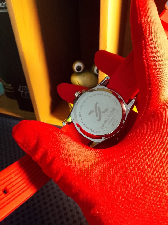 Daniel Klein 
(Kırmızı Biker Erkek Saati) - Görsel 4
