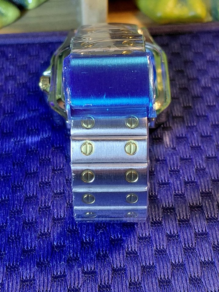 Cartier Altın Renkli Erkek Kol Saati - Görsel 4