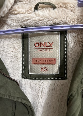 Gri Kürklü Kadın Midi Mont - Görsel 2