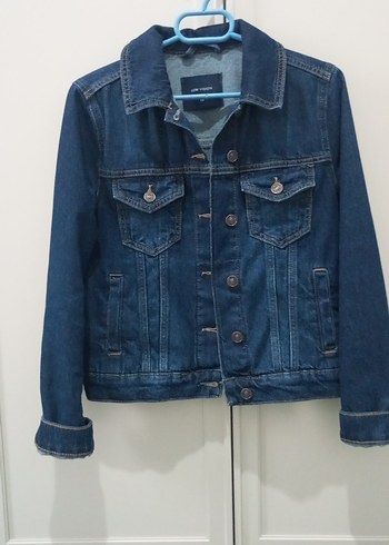 Lacivert Denim Kadın Ceket