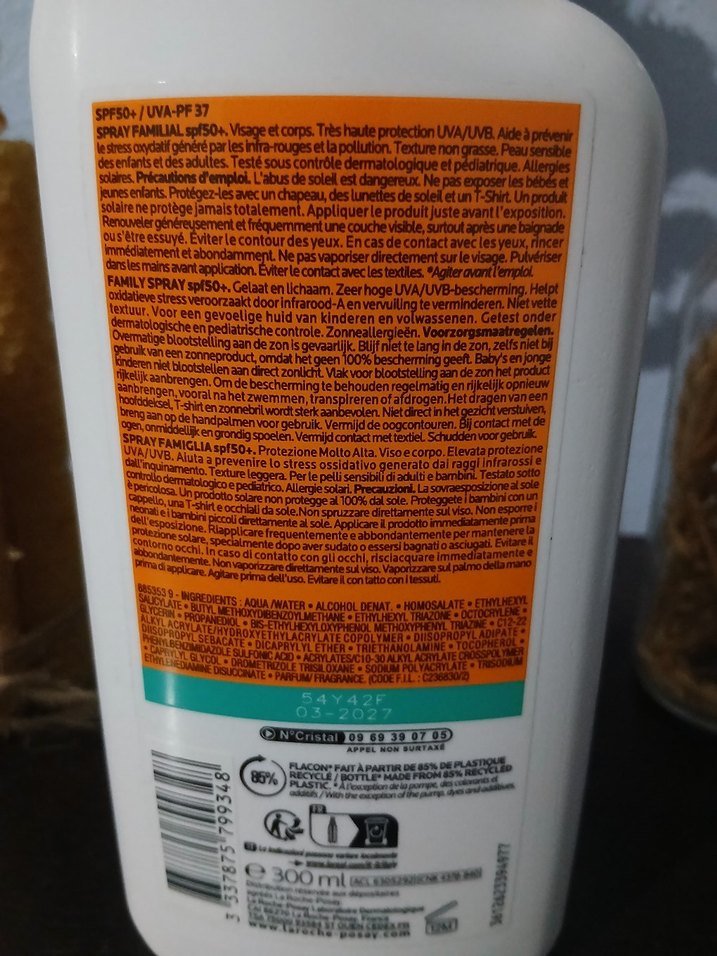 La Roche-Posay Anthelios SPF 50+ Sprey Güneş Koruyucu - Görsel 5