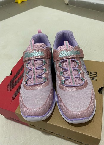 SKECHERS Kız Çocuk Pembe Spor Ayakkabı - Görsel 3