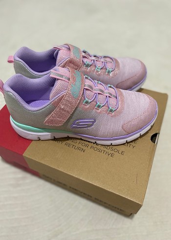 SKECHERS Kız Çocuk Pembe Spor Ayakkabı - Görsel 2