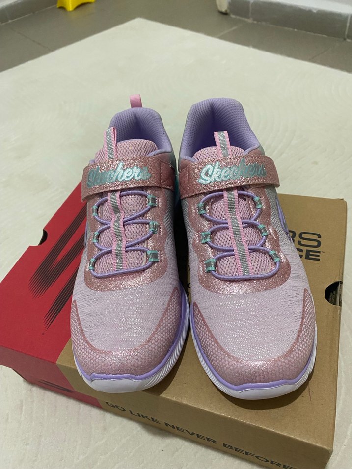 SKECHERS Kız Çocuk Pembe Spor Ayakkabı - Görsel 3