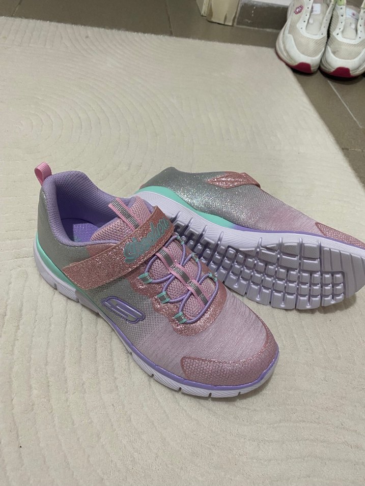 SKECHERS Kız Çocuk Pembe Spor Ayakkabı - Görsel 5
