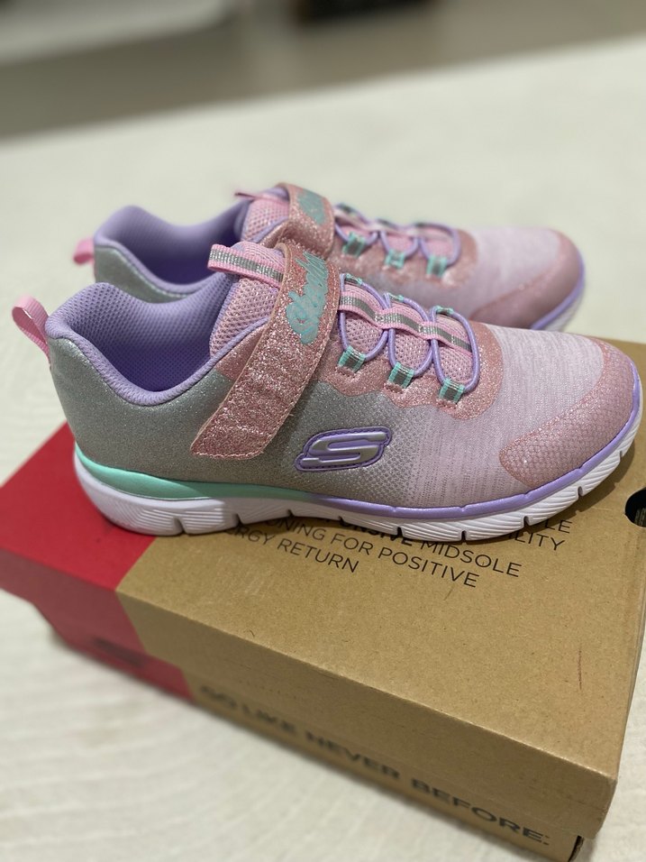 SKECHERS Kız Çocuk Pembe Spor Ayakkabı - Görsel 4