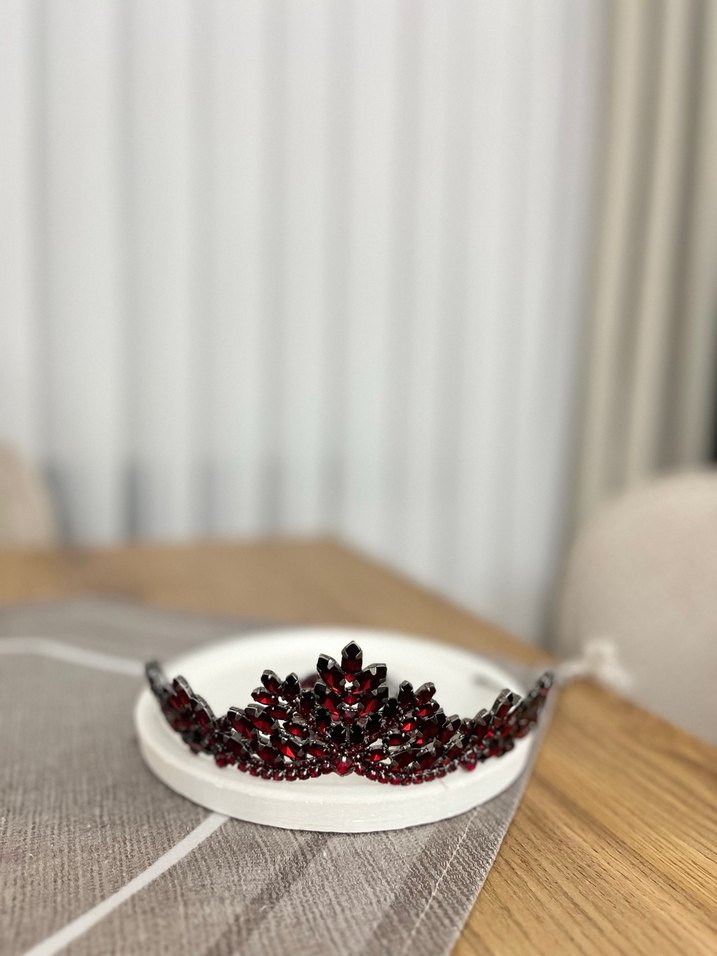 Kına Tacı Bordo - Görsel 4