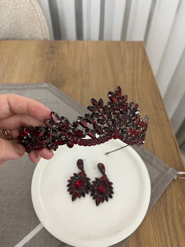 Kına Tacı Bordo - Görsel 3