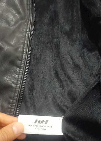 Kadın Siyah Deri Biker Ceket