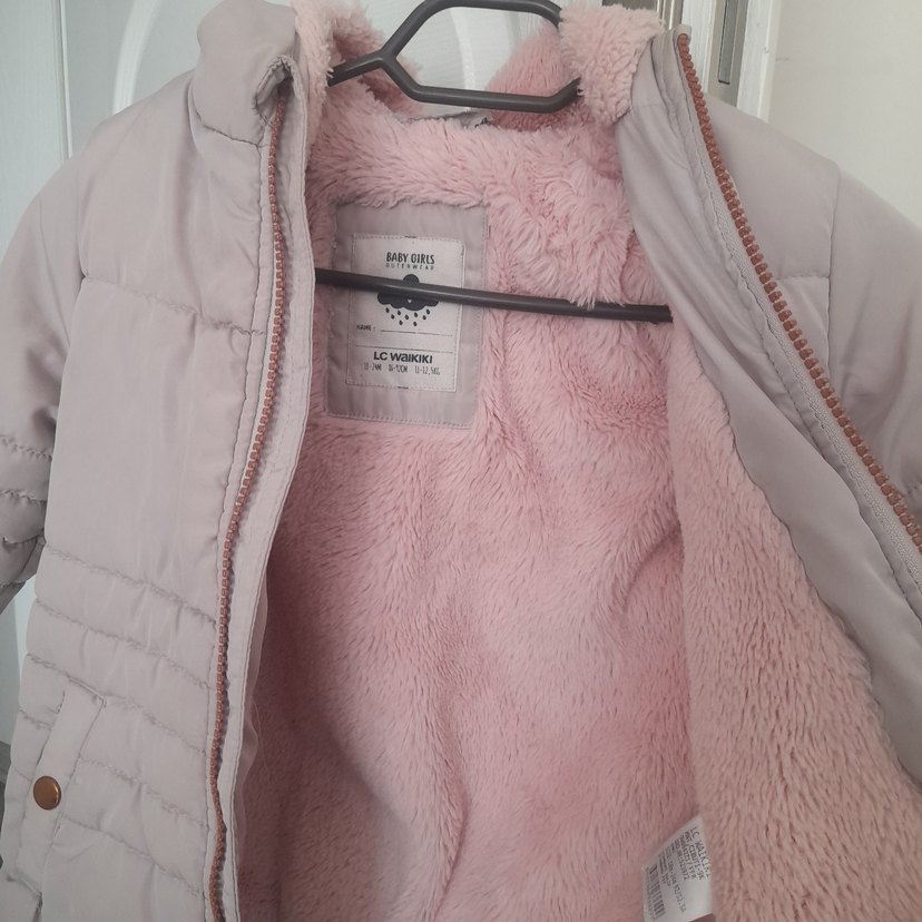 Kız Çocuk  fermuarlı içikürk - Görsel 2