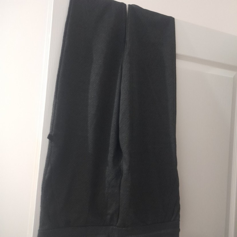 Siyah Midi Kadın Kumaş Pantolon - Görsel 2