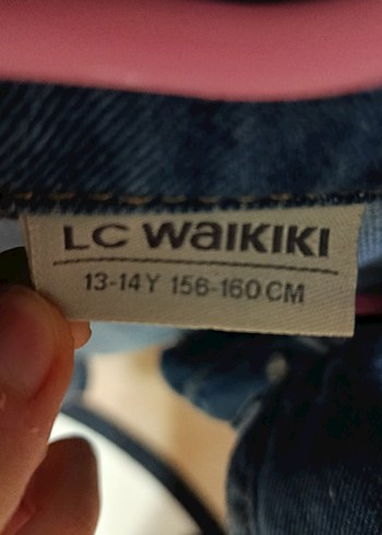 13-14 Yaş Beden LC Waikiki Kız çocuk Kot Ceker
