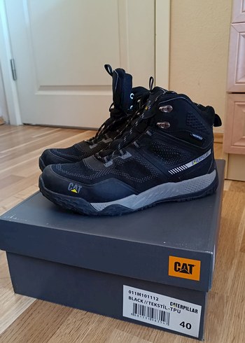 Siyah CAT Su Geçirmez Unisex Bot - Görsel 4