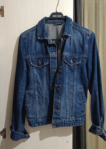 Koyu Mavi Kadın Denim Ceket