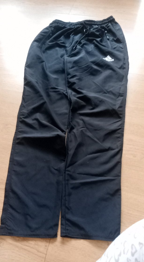 Erkek Siyah Bol Kesim esofman altı - Görsel 4