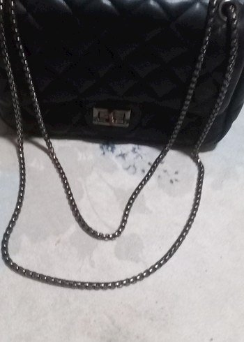 Zincir Detaylı Siyah Gotik Kadın Vücut Zinciri - Görsel 5