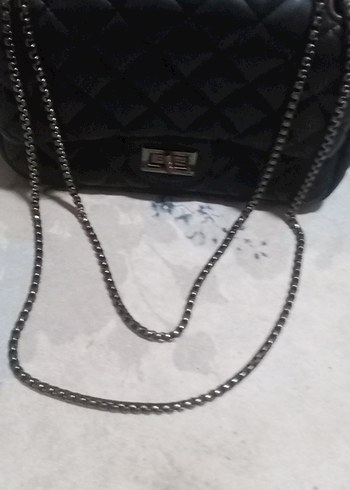 Zincir Detaylı Siyah Gotik Kadın Vücut Zinciri - Görsel 2