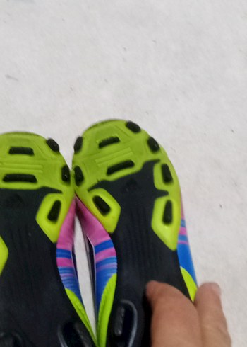 tek ebat Beden beyaz Renk Beyaz Erkek Futbol Ayakkabısı Velcro Bantlı
