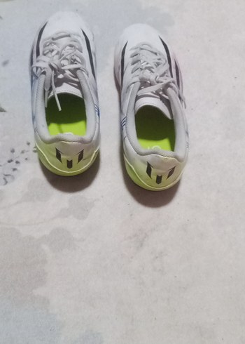 Diğer Beyaz Erkek Futbol Ayakkabısı Velcro Bantlı
