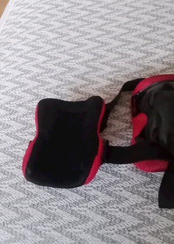 Kırmızı Biker Motosiklet Diz Koruyucu - Görsel 5