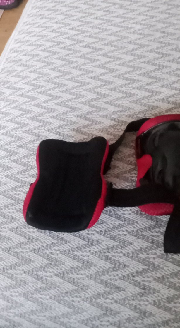 Kırmızı Biker Motosiklet Diz Koruyucu - Görsel 5