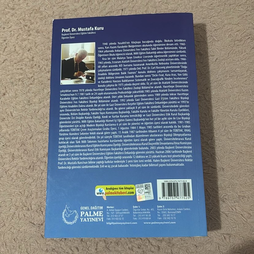Omurgalı Hayvanlar - Prof. Dr. Mustafa Kuru - Görsel 2