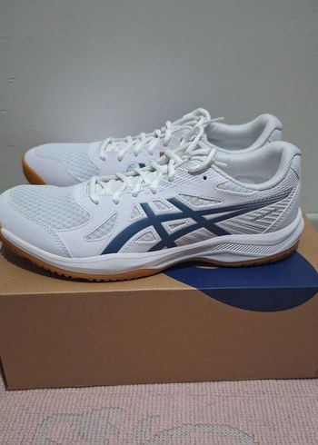 Asics Upcourt 6 Erkek Beyaz Ayakkabı - Görsel 3