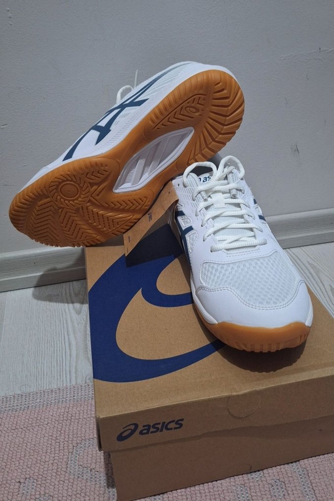 Asics Upcourt 6 Erkek Beyaz Ayakkabı - Görsel 4