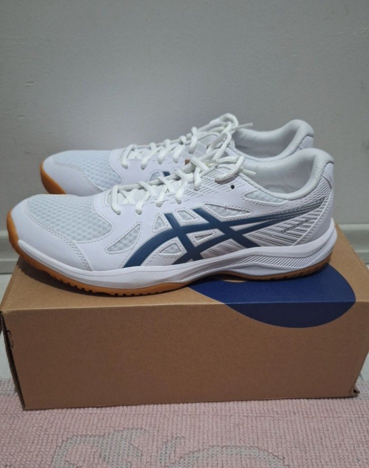 Asics Upcourt 6 Erkek Beyaz Ayakkabı - Görsel 3