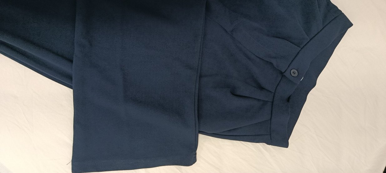 Kadın Lacivert Palazzo Pantolon - Görsel 4