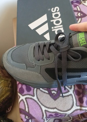 Gri Bağcıklı erkek ayakkabisi - Görsel 6