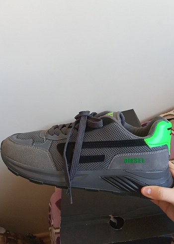 Gri Bağcıklı erkek ayakkabisi - Görsel 3