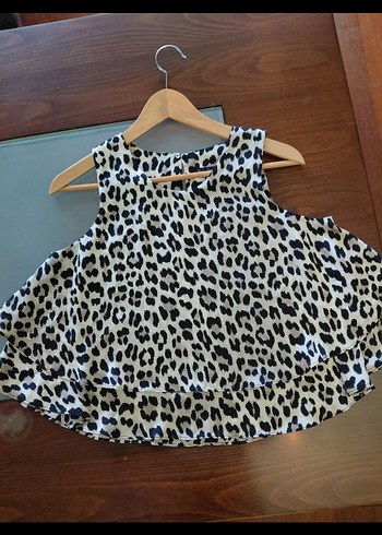 ZARA LEOPAR SATEN BLUZ - Görsel 7