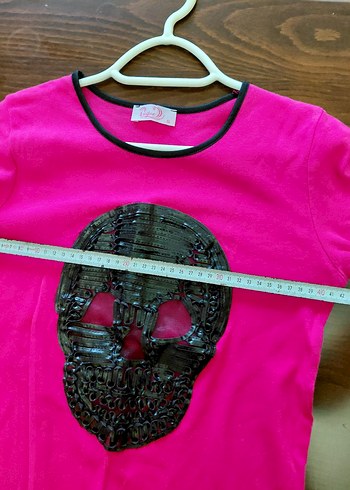 Kafatası Baskılı Uzun Kollu pijama üstü - Görsel 7