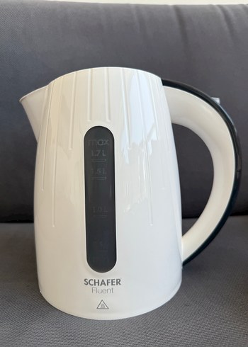 Kullanılmamış Beyaz Schafer Fluent Su Isıtıcı Kettle 1.7 L