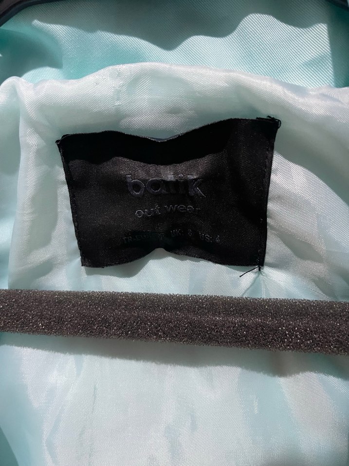 Batik Turkuaz Midi Yağmurluk/Trençkot - Görsel 3