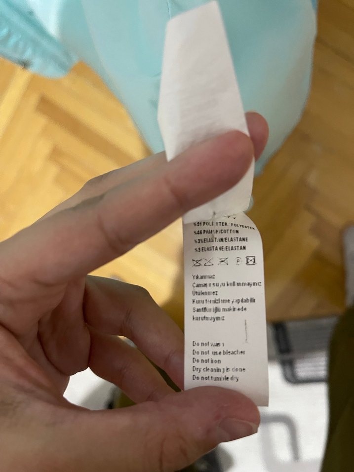 Batik Turkuaz Midi Yağmurluk/Trençkot - Görsel 4