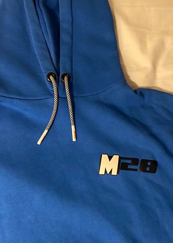 Mavi M28 Baskılı Kapüşonlu Sweatshirt XL Beden - Görsel 2