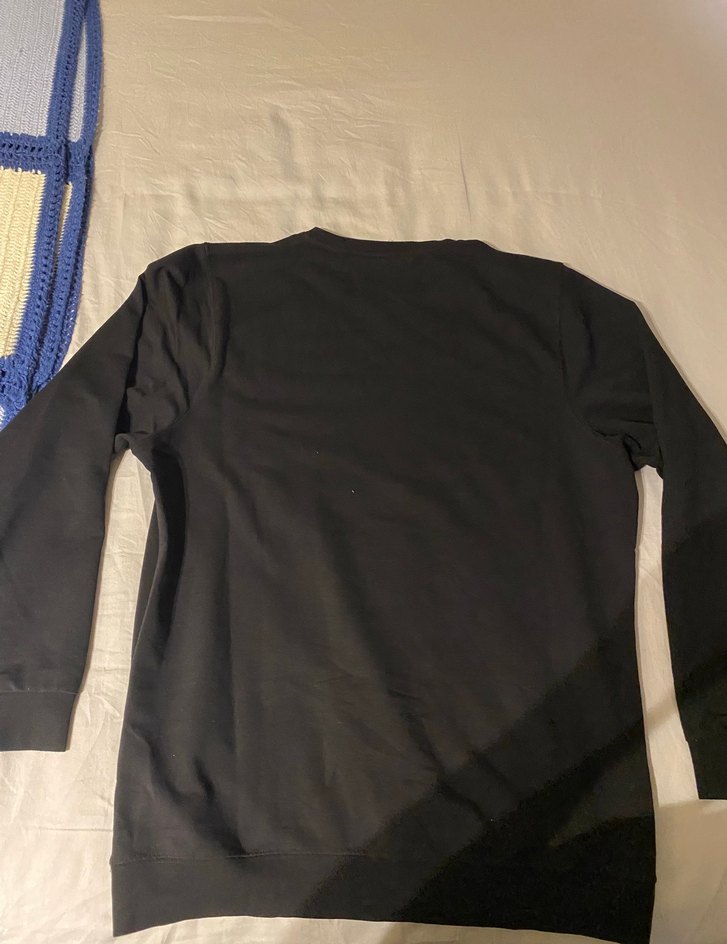 Nike Siyah Logolu Sweatshirt  XL Beden - Görsel 3
