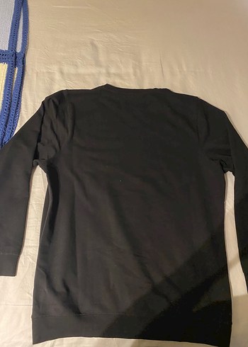 Nike Siyah Logolu Sweatshirt  XL Beden - Görsel 2