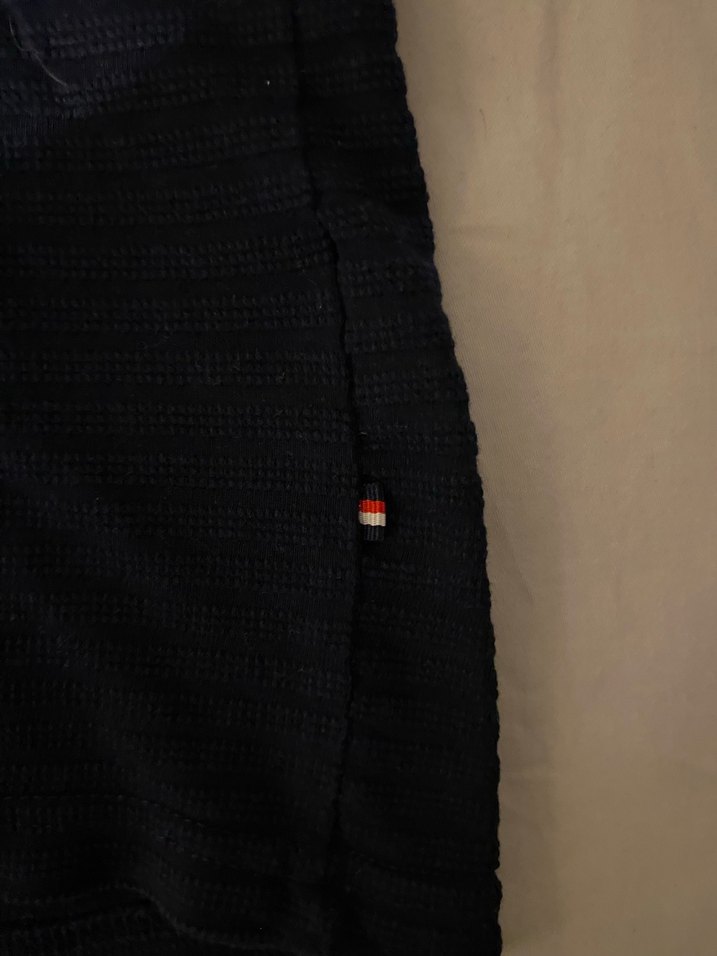 Lacivert Fermuarlı Polo Tişört  M Beden  Şık - Görsel 4