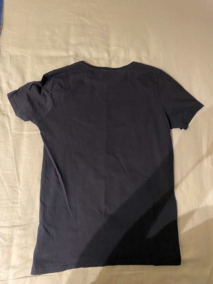 Kaplan Baskılı Siyah Tişört  S Beden  Statement Graphic Tee - Görsel 2