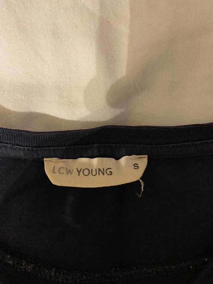 Kaplan Baskılı Siyah Tişört  S Beden  Statement Graphic Tee - Görsel 3