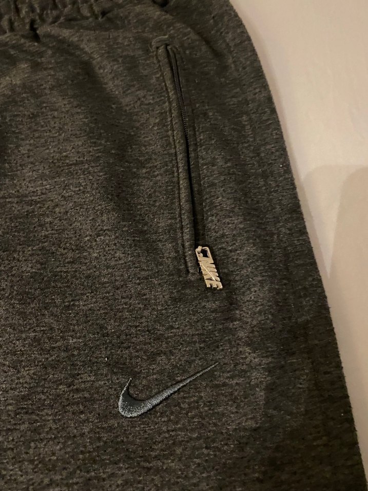 Nike Antrasit Eşofman Altı  Fermuarlı Cepli  XL Beden - Görsel 2