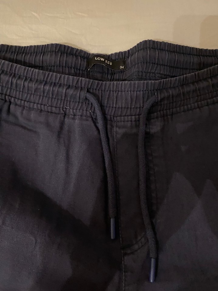 Lacivert Jogger Chino Pantolon  34 Beden  Rahat Kesim - Görsel 2