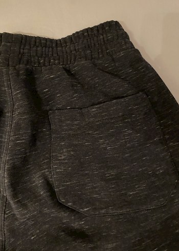 H&M Siyah-Melanj Eşofman Altı  M Beden  Rahat Kesim - Görsel 4